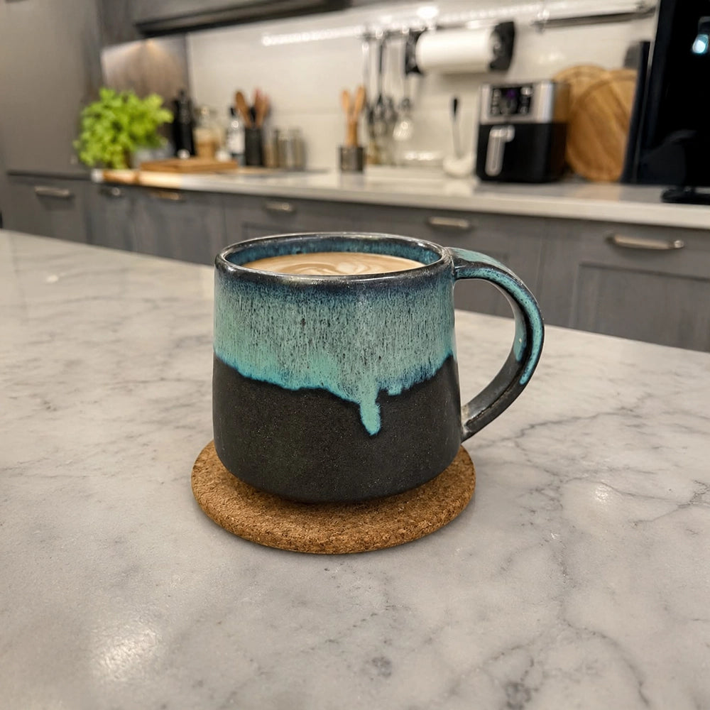 Eclipse Flow - handmade Egyptian ceramic, view 1