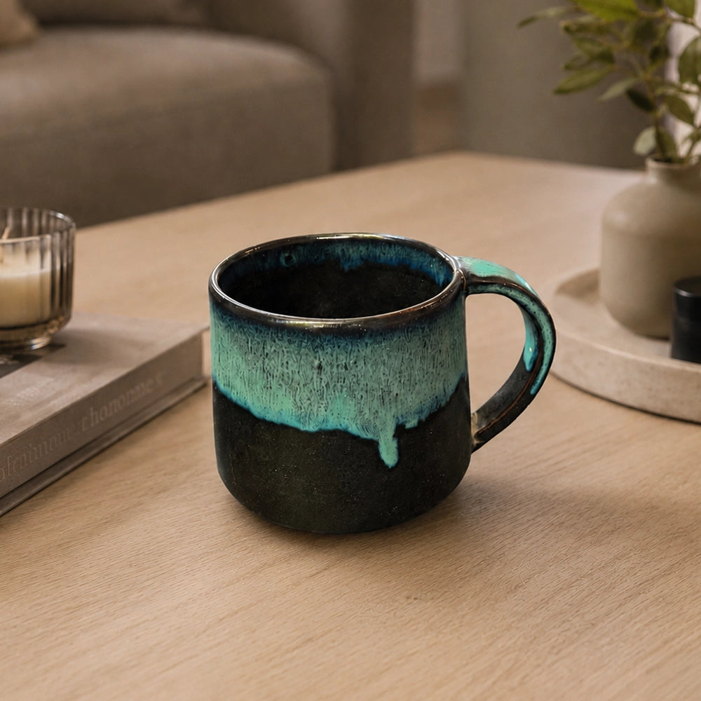 Eclipse Flow - handmade Egyptian ceramic, view 2