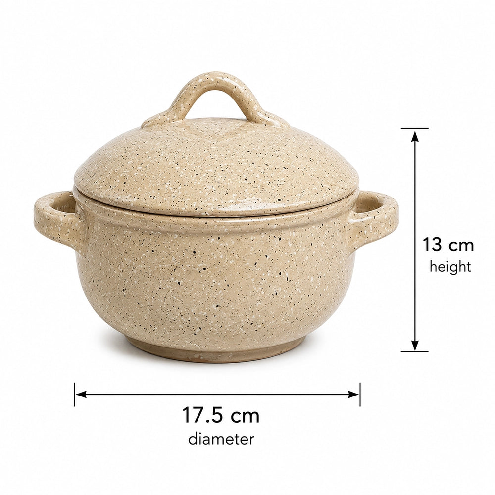Pebble Glow Bowl - handmade Egyptian ceramic, view 5