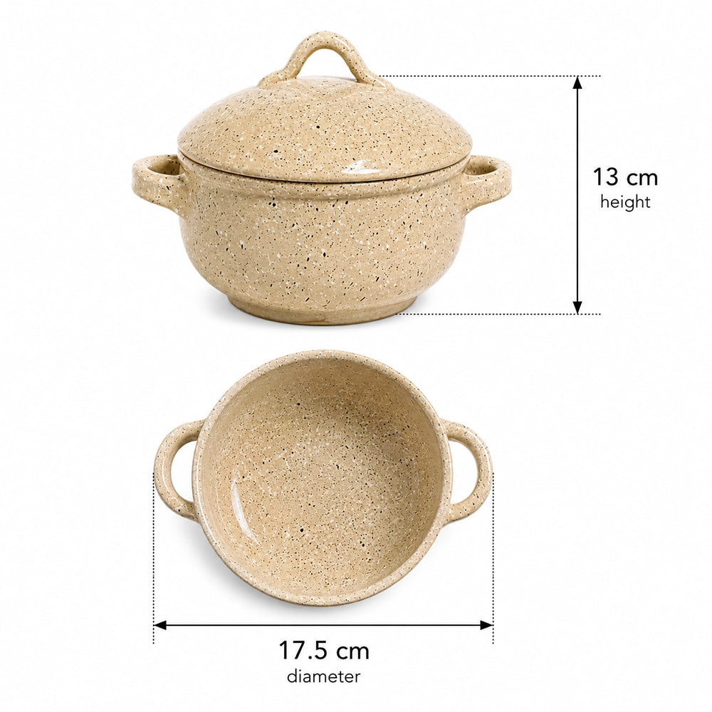 Pebble Glow Bowl - handmade Egyptian ceramic, view 6